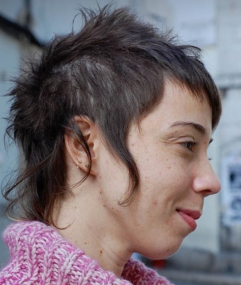 cieniowane fryzury krótkie uczesanie damskie zdjęcie numer 114A
